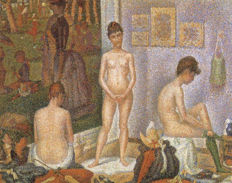 Georges Seurat The Models China oil painting art